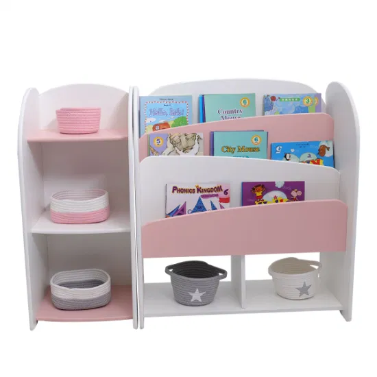 Декоративный и красочный детский шкаф для хранения вещей и книжная полка